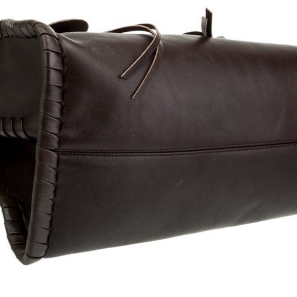 Chloe Mony tote brown leather - Picture 3 of 5